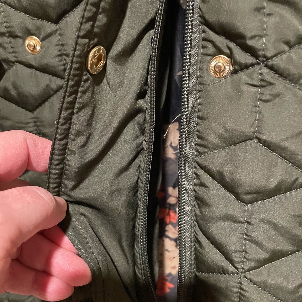 Weatherproof Women's Puffer Jacket - Forest Green - Picture 4 of 5